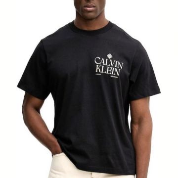 Tricou Calvin Klein SS 20S CALVIN ROSES GRAPHIC TEE