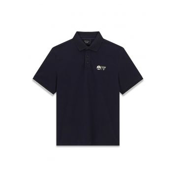 Tricou cu guler polo North Sails - Albastru ultramarin
