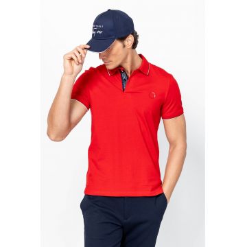 Tricou din bumbac Dandy - Rosu vermillion