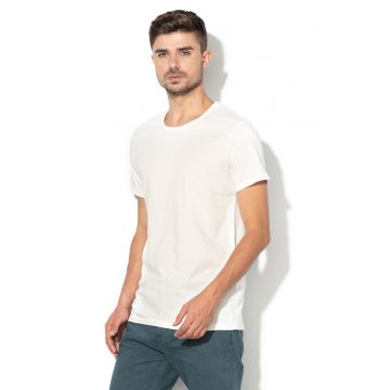 Tricou din bumbac organic - Alb