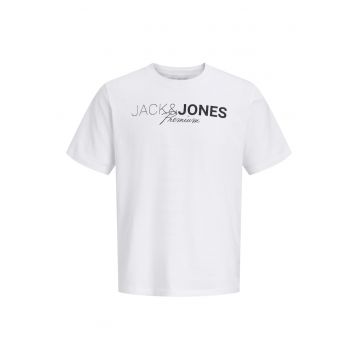 Tricou JACK &JONES Blaneo SS FST 56402 - Alb