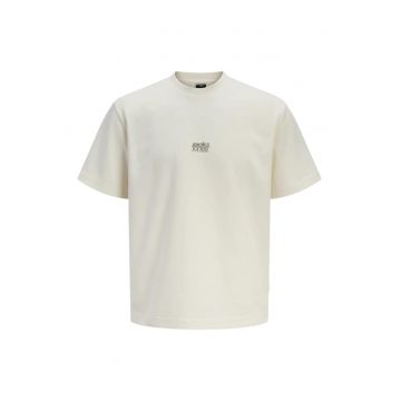 Tricou JACK &JONES Breeze Back Print 57583 - Bej