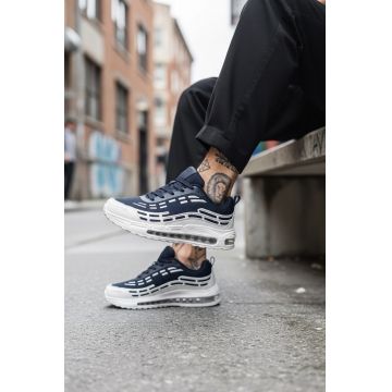 Adidasi barbati casual  bleumarin M68