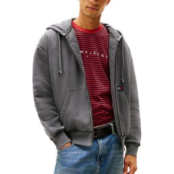 Bluza cu fermoar Tommy Hilfiger TJM 90S QUILT NEW CLASSICS FZ