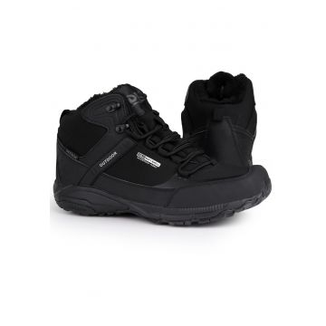 Bocanci barbati  Predator High - negru - material sintetic - gheata inalta - captuseala termoizolanta