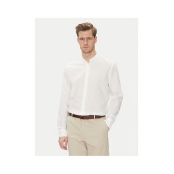 Camasa barbati  alb - bumbac