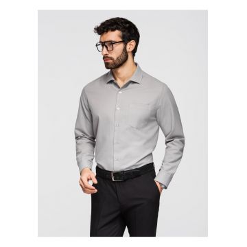 Camasa clasica cu croiala regular fit  K694 - Gri