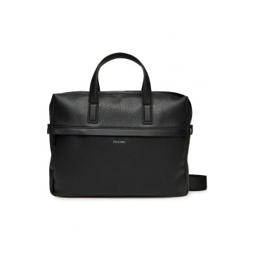 Geanta pentru laptop barbati -  ecologica - negru - universala