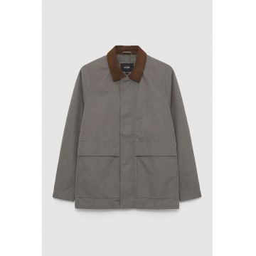 Jacheta cu buzunare exterioare - Maro/Gri