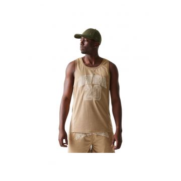 Maieu  Mesh Tank Top 58141 - Bej