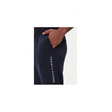 Pantaloni de trening barbati -  Bleumarin - 50% bumbac - 50% poliester reciclat