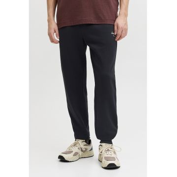 Pantaloni de trening din amestec de bumbac organic - Negru