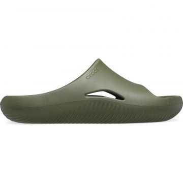 Papuci Crocs Mellow Slide Verde - Army Green
