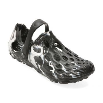 Papuci GRYXX alb-negru, 868M, din pvc