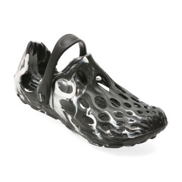 Papuci GRYXX alb-negru, 868M, din pvc