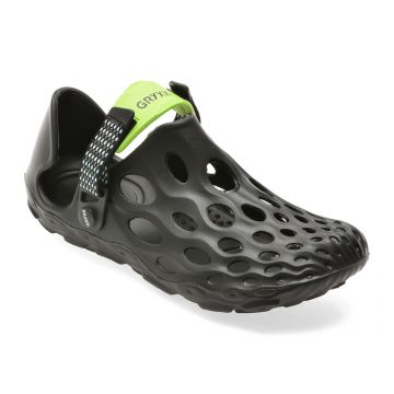 Papuci GRYXX negri, 868M, din pvc