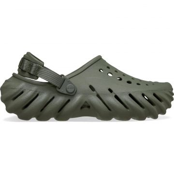 Saboti Crocs Echo Clog Verde - Dusty Olive