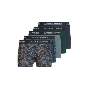 Set de boxeri cu imprimeu grafic - Portocaliu/Verde pal/Albastru stins