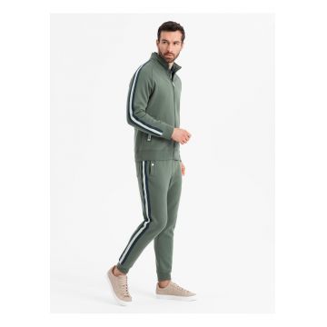 Set de trening bluza si pantaloni de jogging  Z114 - Verde