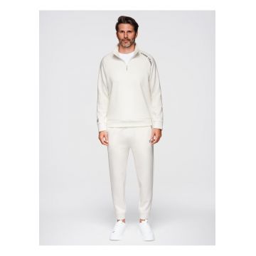 Set de trening bluza si pantaloni de jogging  Z117 - Alb