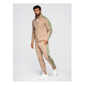 Set de trening hanorac si pantaloni de jogging  Z113 - Maro