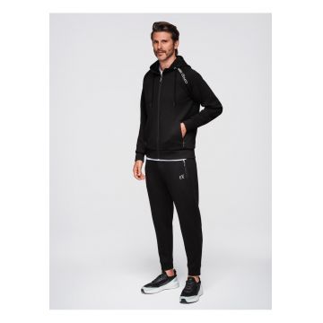 Set de trening hanorac si pantaloni de jogging  Z115 - Negru