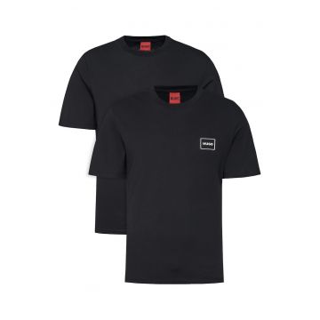 Set tricouri barbatesti  negru - bumbac