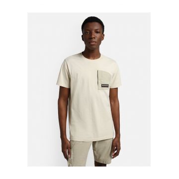 Short Sleeve T-Shirt Noasca - Alb