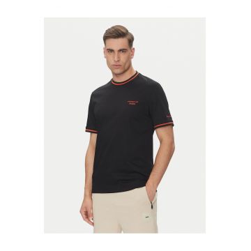 Tricou barbat  negru/rosu - bumbac