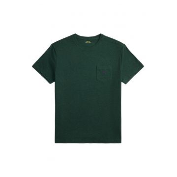Tricou barbat -  verde - bumbac