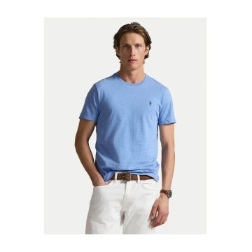 Tricou barbatesc  albastru - material bumbac