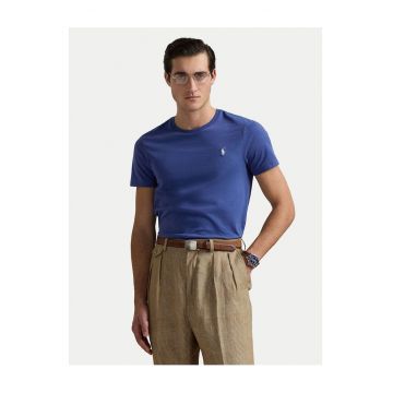 Tricou barbati -  albastru - bumbac