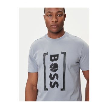 Tricou barbati  culoare gri - din bumbac