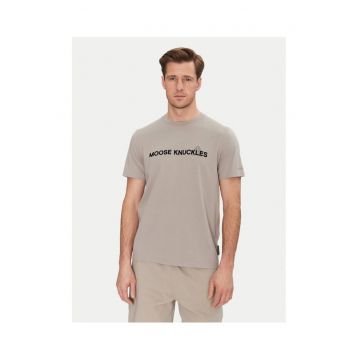 Tricou barbati  gri - bumbac