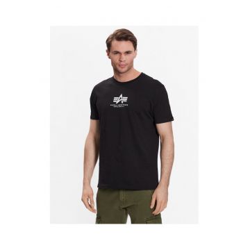 Tricou barbati -  negru - 100% bumbac -