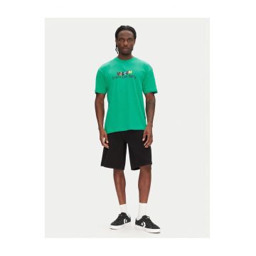 Tricou barbati  verde - bumbac