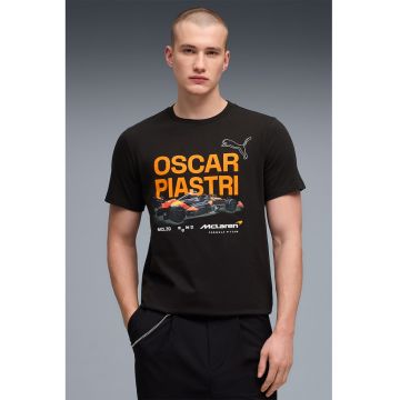 Tricou McLaren Racing Driver Tee Piastri Papaya - Negru/Ocru