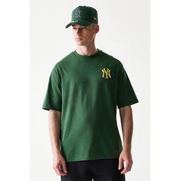 Tricou MLB NY Yankees - Verde inchis