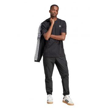 Tricou regular fit din bumbac Trefoil - Negru