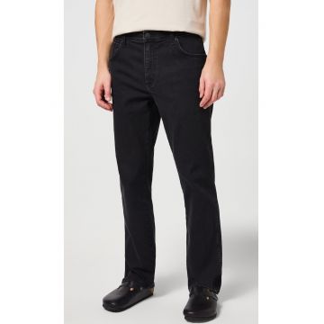 Blugi barbati  Authentic Straight Pressure - bumbac/elastan - negru