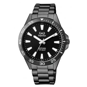 Ceas barbatesc  S08A-003PY Quartz Negru