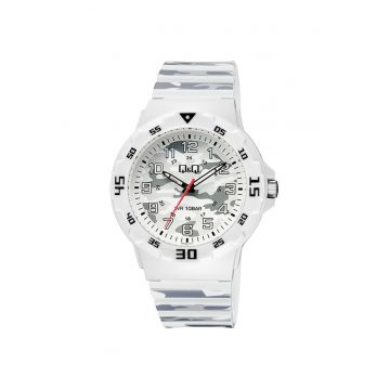 Ceas barbatesc  V02A-012VY Quartz Alb