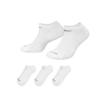 Ciorapi  Everyday Plus Cushion No-Show 3 Perechi 34617 - Alb