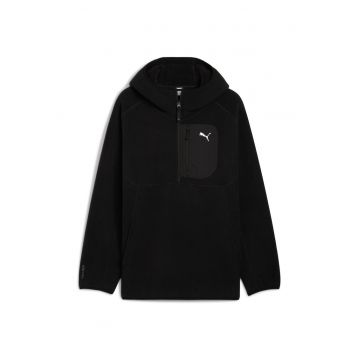 Hanorac barbati  tech Half Zip Hoodie - Negru