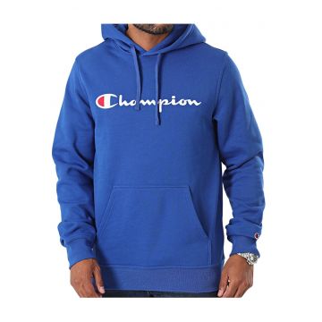 Hanorac cu imprimeu logo si buzunar kangaroo