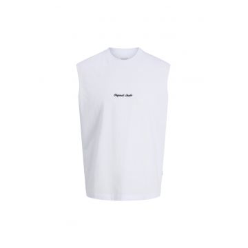 Maiou Barbati - jack jones - Bumbac - 2XL INTL - Alb -