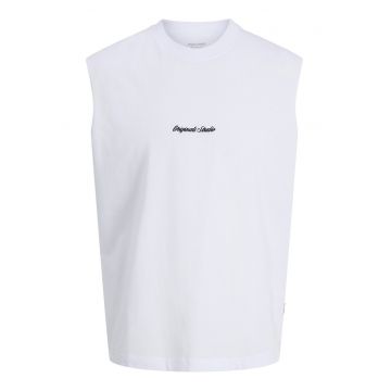 Maiou Barbati - jack jones - Bumbac - INTL - Alb