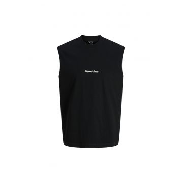 Maiou sport barbati -  bumbac - negru -