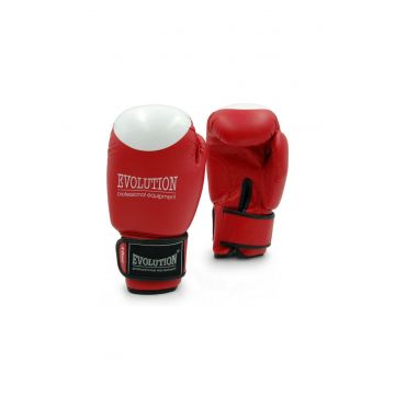 Manusi box  Pro - piele sintetica - amortizare - rosu -