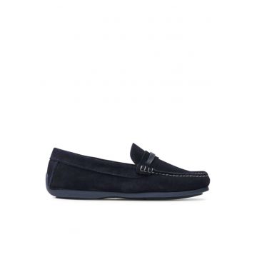 Mocasini barbati  300317464 - Piele intoarsa - Bleumarin - Bleumarin